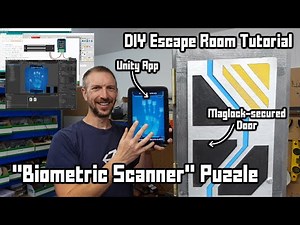 Creating a "Biometric Hand Scanner" Real-Life Escape Room Game Puzzle