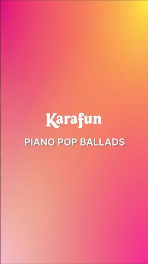 🎹 Piano Pop Ballads