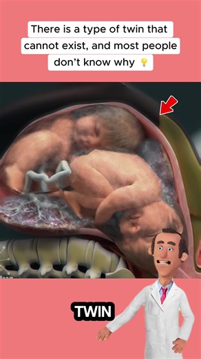 There is a type of twin that cannot exist, and most people don't know why #pregnancy #pregnantlife #twins #pregnantjourney #pregnanttiktok