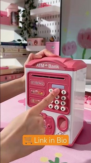 Electronic piggy bank with password piggy bank cute coin jar, Large Electronic Money Coin Banks with