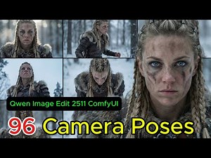 Consistent Multishots Made Easy: Qwen Image Edit Multi Angles LoRA (ComfyUI Workflow)