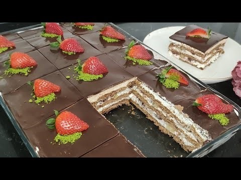 No Oven, No Stovetop! ❗The World's Easiest and Most Delicious Cake Recipe in a Large Glass Baking...