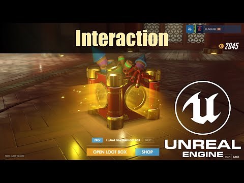 Interaction in UE4/UE5