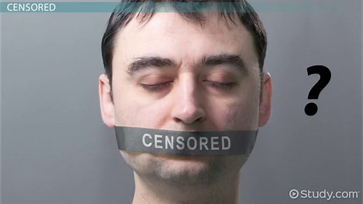 Censorship Definition, Types & Examples