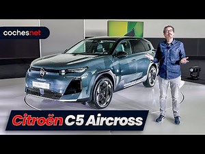 New 2025 Citroën C5 Aircross SUV | First Look / Test Drive / Review in Spanish