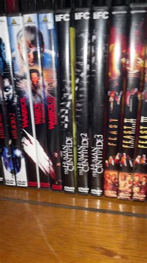 Definitely needed to have these Cabin Fever movies in the collection. I don’t think I’ve seen the the lastest one yet… #dvdcollection #horror #dvd #extremehorror #dvdcollector