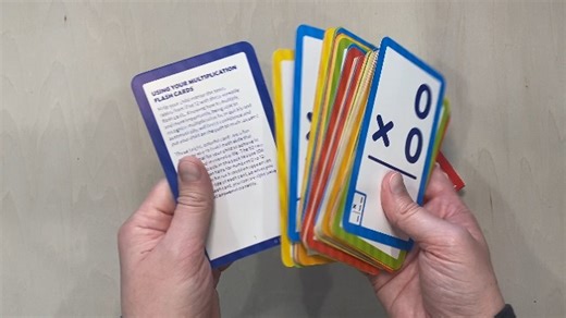 Watch Easy to read multiplication flash cards! on Amazon Live