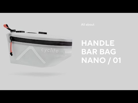 HANDLE BAR BAG NANO / 01 — Bikepacking handlebar bag — Installation and features | CYCLITE