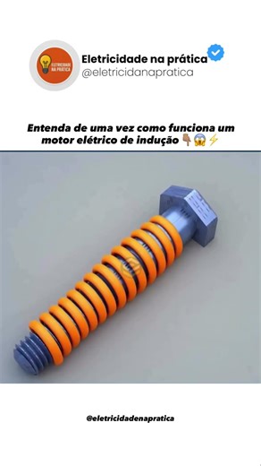 Entenda de uma vez como funciona um motor elétrico de indução #motoreletrico #motorinducao #eletrica