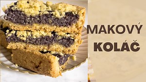 Dokonalý makový koláč s drobenkou | Veganské recepty na každý den | Stream