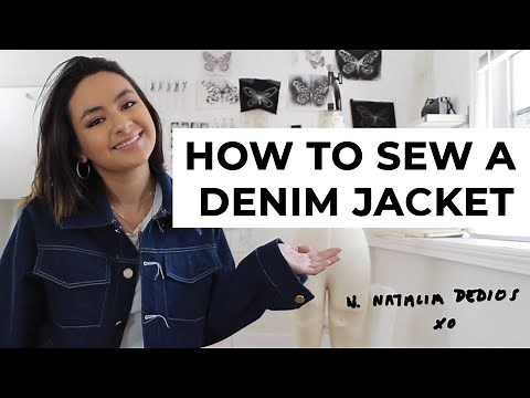 how to sew a denim jacket | pattern for sale