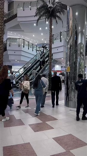 Vibrant Nightlife at City Center in Doha, Qatar