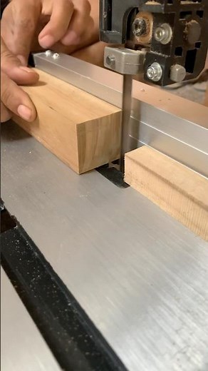 How to make a tenon square using bandsaw #woodworking #carpenter #wood #shortvideo