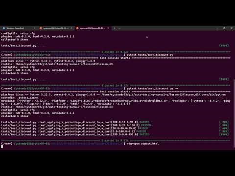 Lesson 63: Scenario Outlines — Stop Copy-Pasting Your Tests