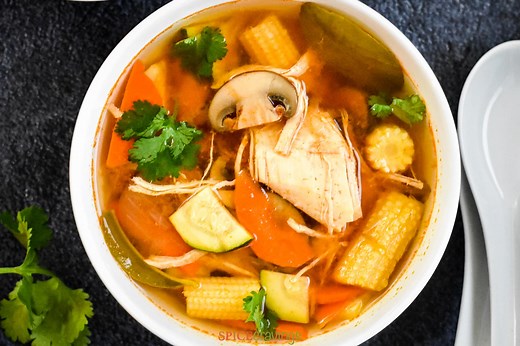 Tom Yum Soup Recipe (Thai Soup)