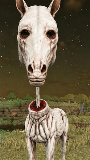 誰も知らないCreepyHorseの結末【クリーピーホース・ホラーMOD】 #マイクラ #マインクラフト