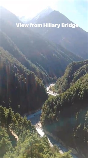 View from Hillary Bridge | Himalayan Sherpa Hikers