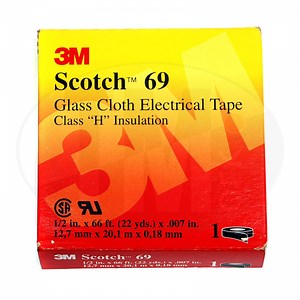 [Hot Item] 3m 69 Silicone Adhesive Glass Cloth Electrical Tape 69 for Coil Transformer Motor