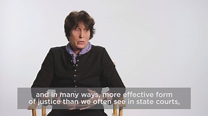 What's the difference between tribal and state courts? Tribal Justice focuses on systems of justice that focus on restoring rather than punishing. See the documentary Monday, August 21 on PBS & pov.org/video → http://to.pbs.org/2octz1u | POV