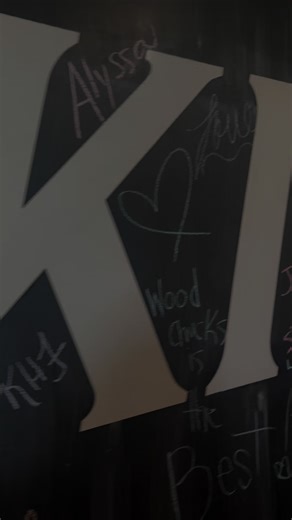 Kick Axe & sign our wall!! #woodchucks #senatobiamississippi #kickaxe