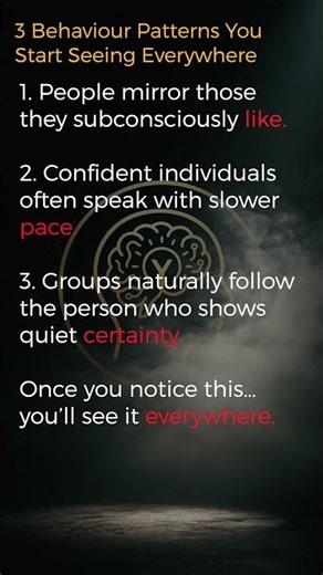 The Confidence Pattern That Changes Everything #mindset #shorts