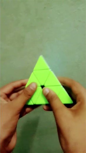 pyraminx solve in magic tricks #shorts#2025