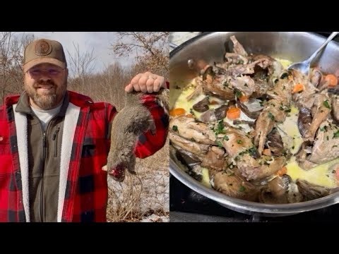 Winter Squirrel Hunt!! [CATCH CLEAN COOK]