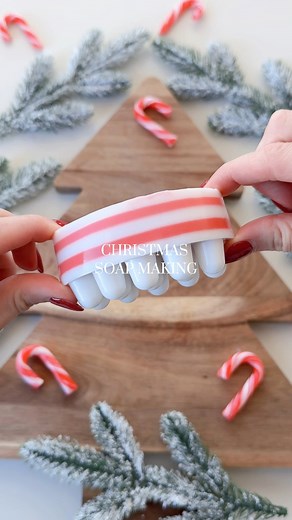 213K views · 1.8K reactions | ASMR Candy cane soap making ❤️識 This is a great homemade Christmas gift  #soapmaking #christmas #homemadechristmasgifts #asmr #diychristmasgifts | Alohalexia | Facebook