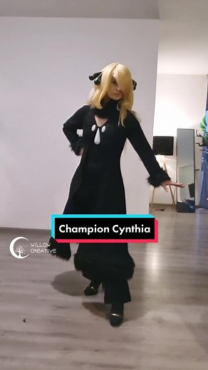 Champion Cynthia Pokemon Cosplay Challenge