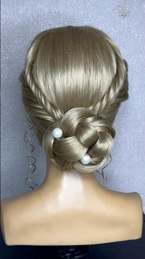 Easy Braided Updo Tutorial | Simple Hairstyle for Any Occasion 🌸🌸