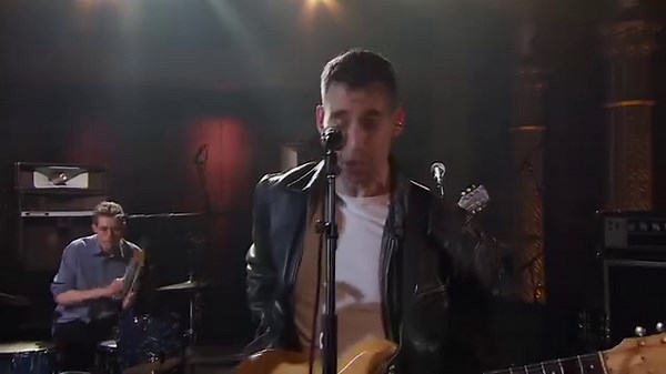 5.2K views · 451 reactions | TEXAS MAN CAUSE A SCENE bleachers live debut of ‘jesus is dead’ from The Late Show with Stephen Colbert full performance here - https://www.youtube.com/watch?v=KqAQ2VOXqKA | Bleachers | Facebook