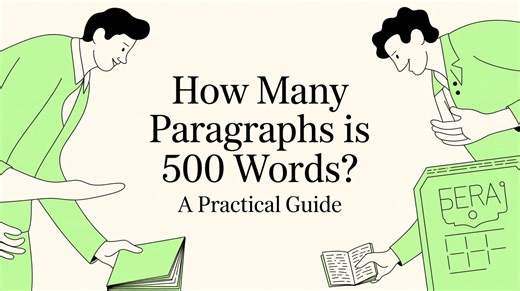 How Many Paragraphs is 500 Words? A Practical Guide