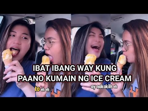 IBAT IBANG WAY KUNG PAANO KUMAIN NG ICE CREAM, PINOY MEMES, FUNNY VIDEOS