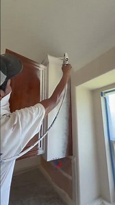 How We Spray Paint a Home Interior for a Smooth Finish