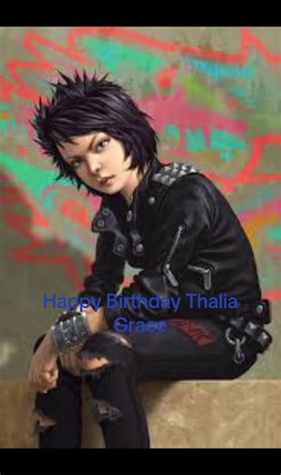 Happy birthday Thalia Grace! Hunter of artimis and daughter of Zeus! ⚡️#Thaluagrace #birthday #tree #treeonthehill #thelightningtheif