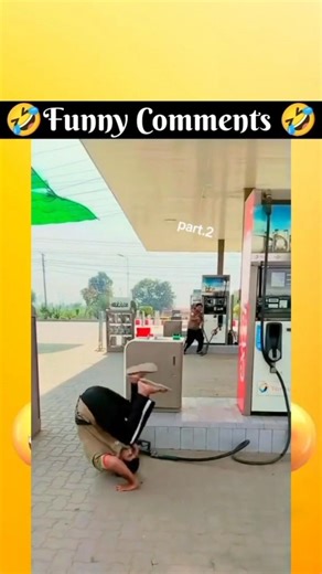 Overacting at the Petrol Pump 😂 | Funny Comments from the Public 🤣