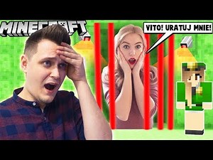 RATUJĘ MOJĄ DZIEWCZYNĘ Z SLIME WIĘZIENIA W MINECRAFT | Vito i Bella