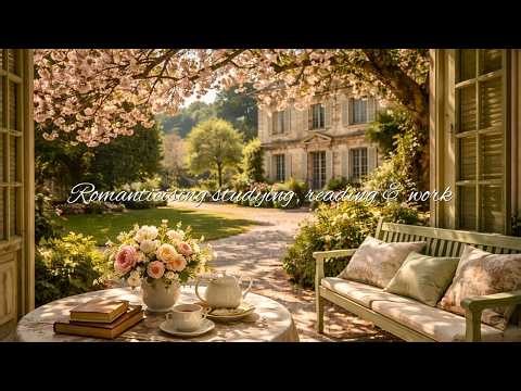romanticizing quiet life in april 🍃 a soft piano playlist for study, work & reading | April playlist