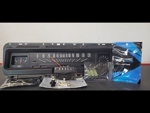 1974 Chevy Nova cluster/bezel removal with LED's install