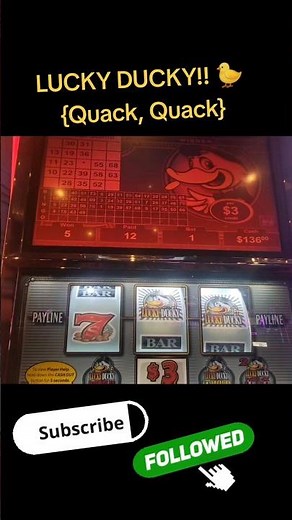 Lucky Ducky VGT Red Screen Spins @ Choctaw Casino