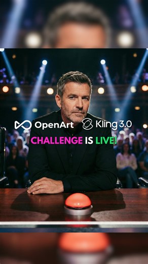 OpenArt on Instagram: "The OpenArt Kling 3.0 Challenge is officially open 🎬 $15,000 in prizes for the most cinematic, creative, or viral videos created with Kling 3.0 or Kling 3.0 Omni on OpenArt ✨ PRIZES 👇 🏆 Kling 3.0 Master — $3,000 cash 🎭 Best Multi-Scene Story — $1,000 👻 Best Consistent Character — $1,000 💃 Best Motion Sync — $1,000 🍿 Best Commercial — $1,000 🖤 OpenArt Favorites — $500 cash to 15 winners 🔥 Viral Bonus for entries with 1M+ impressions ➕ Plus premium subscriptions & m