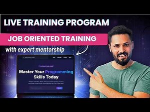 Coding and Gen-AI LIVE Training 🤖 | Projects + Resume + Mock Interviews | The Coding Skills