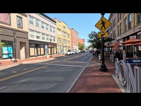 ⁴ᴷ⁶⁰ Walking Norwalk, CT: South Norwalk neighborhood tour