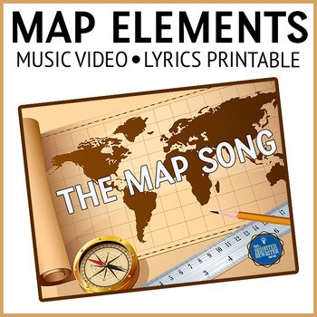 Map Elements Song - Maps Social Studies Music Video