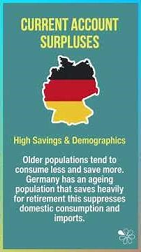 Causes of Current Account Surpluses Explained I 60 Second Economics