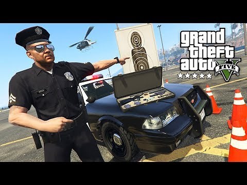POLICE TRAINING DAY!! (GTA 5 Roleplay Police Mod, Episode 1)