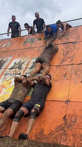 190K views · 850 reactions | Ultimate teamwork on Pyramid Scheme. Brought on course by @reignstorm.europe | Tough Mudder UK | Facebook