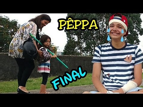 BABY ALIVE E PÊPPA A MENINA ABANDONADA NO LIXÃO "FINAL EMOCIONANTE" PÊPPA ABANDONA JUNINHO ??