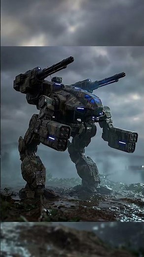 Radio Chatter from Battle Mech Cockpit. Sci-Fi Rain & Radio Chatter Ambiance