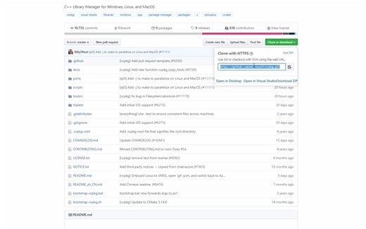 c++ vcpkg安装和使用教程